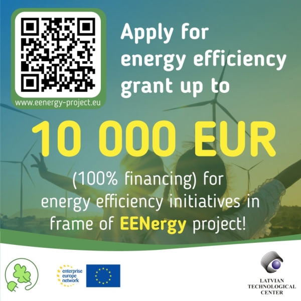 Natječaj EENergy: do 10.000 eura bespovratnih sredstava za energetsku učinkovitost vašeg poduzeća